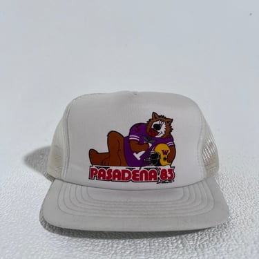 Vintage 1983 UW Huskies Pasadena Mesh Snapback Hat
