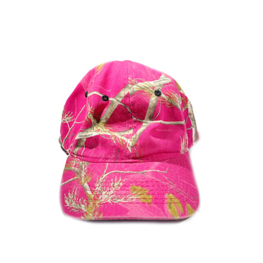 Vintage Pink Real Tree Hat