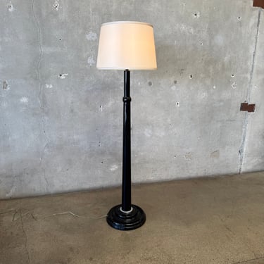 Vintage Black Floor Lamp