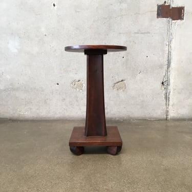 Antique Mahogany Pedestal Table