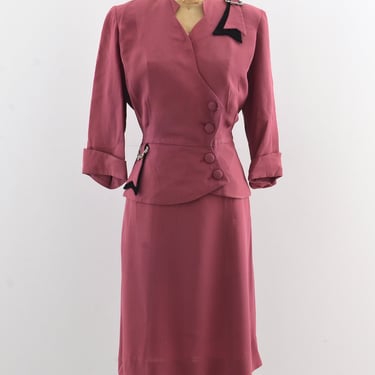50's Old Rose Suit
