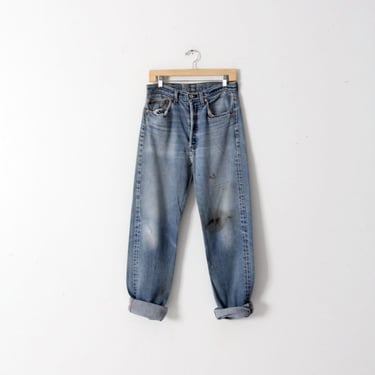 vintage 501s,  Levi's 501 denim jeans, 31 x 34 