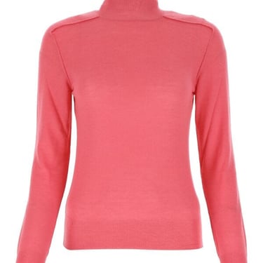 Bottega Veneta Women Dark Pink Cashmere Sweater