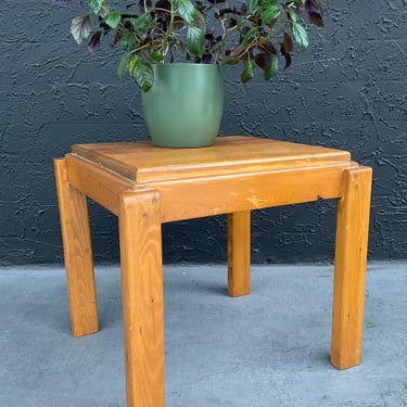 Petite Pine Side Table