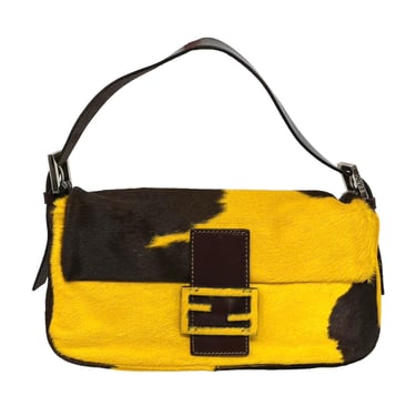 Vintage Fendi Yellow Sequin Baguette Bag – Treasures of NYC