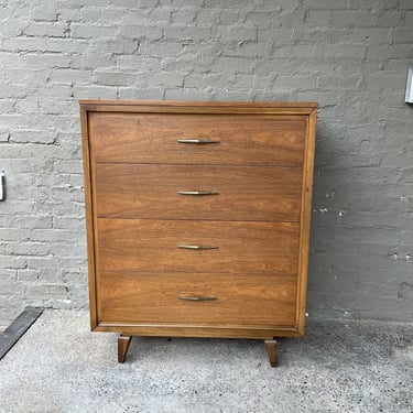 MCM Walnut Chest of Drawers