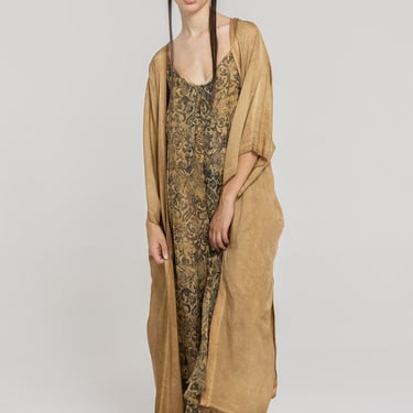 Tie Waist Robe in SAND or BLACK Only