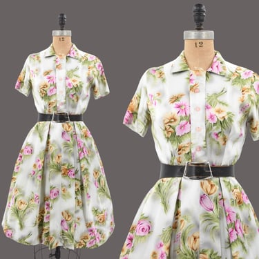 1950s Flower Distric dress 