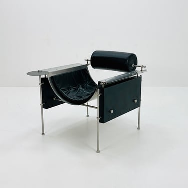 Mid century Bauhaus lounge chair 1980s Germany 