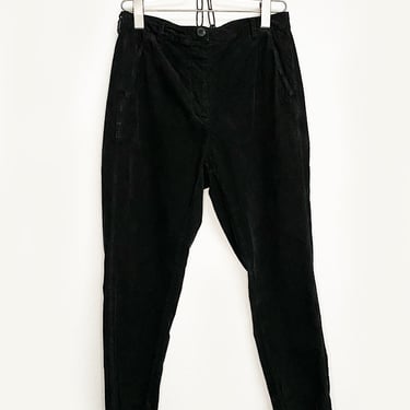 Tapered Leg Corduroy Pants