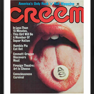 Creem Cover, Oct. ’72