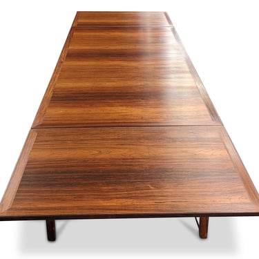 Kai Winding Rosewood Dining Table w Two Hidden Leaves - 122299