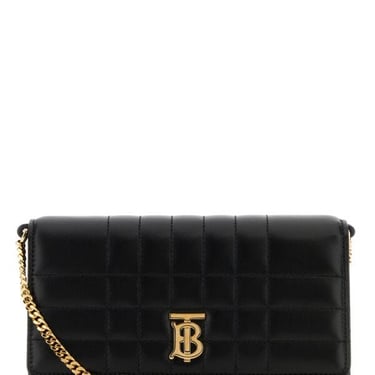 Burberry Women Black Leather Small Lola Crossbody Bag