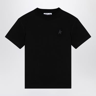 Golden Goose Star Black Crew-Neck T-Shirt Women