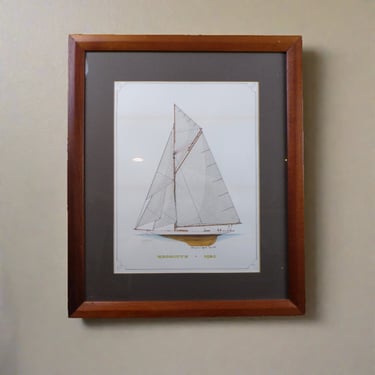 # Howard Rogers Framed Ship Art - Resolute 1920