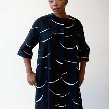 Crescent Print Dress | Marimekko 1974 