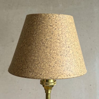 Cork Lamp Shade • Chandelier Shade • Small Clip-on Candelabra Shade 