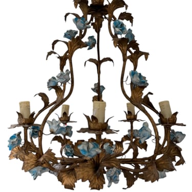 Italian Gilt Chandelier