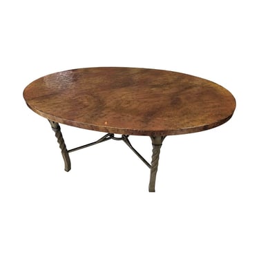 Hammered Copper Coffee Table