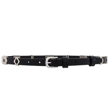 Odena Belt - Black/Silver