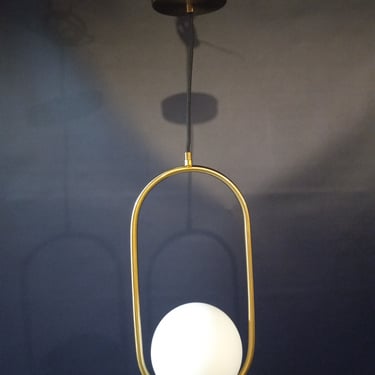 Paperclip Pendant Light 4.5 x 16.5 x 8