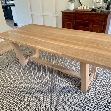 Devon Extension Table in White Oak