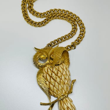 Luca Razza Owl Necklace
