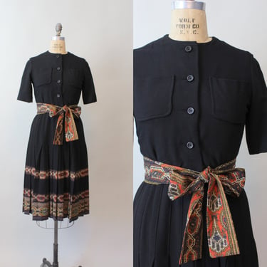 1970s documented OSCAR de LA RENTA dress small | new fall 