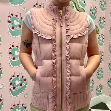 Juicy Couture Ruffle Pink Vest