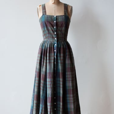 1990s Madras Sundress | Ralph Lauren 