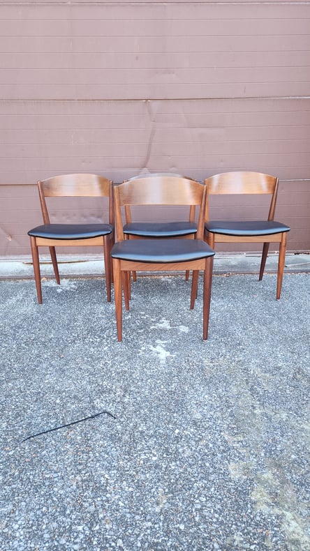 Jydsk Mobelfabrik Dining Chairs Set of 4