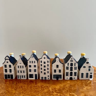 KLM Delft House Miniature Collection BOLS (30-39) 