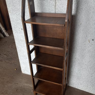 Ladder Style Bookcase, 15 x 10 x 47.5