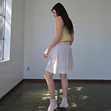 Max Mara White Cotton Shorts