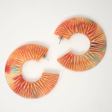 Pono Orange Slice Hoops