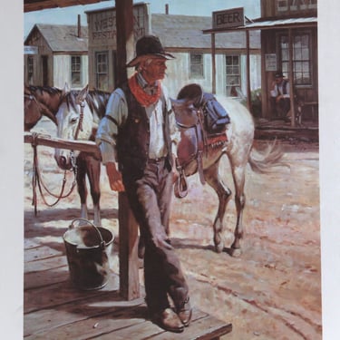 Duane Bryers, Sunday Afternoon, Lithograph, signed and numbered in pencil 