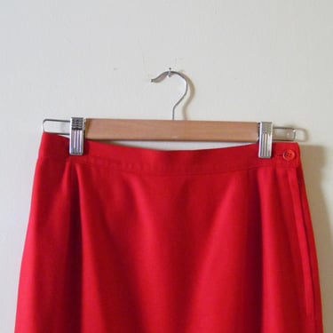 Pendleton Wool Pencil Skirt S M 27 Waist 