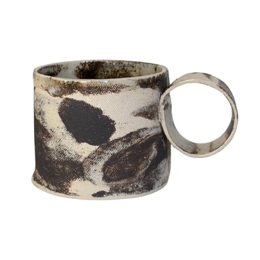 Unique Stoneware Coffee Mug 12 oz 