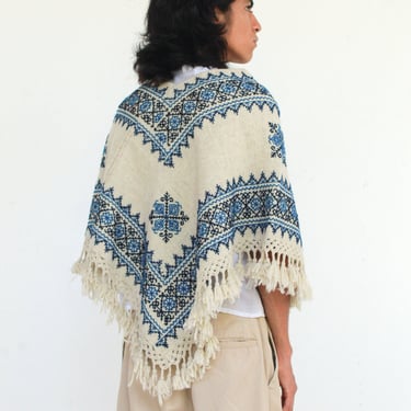 Mexican Poncho. Vintage Poncho. Woven Mexican Cape. | The Vintage Jesus ...