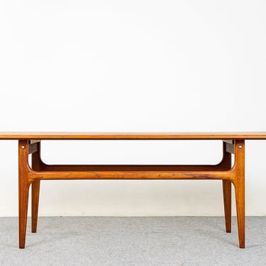 Danish Modern Teak Coffee Table by Trioh - (D1026) 