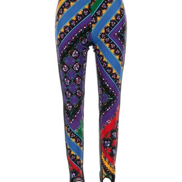 Emilio Pucci Women Printed Stretch Nylon Leggings