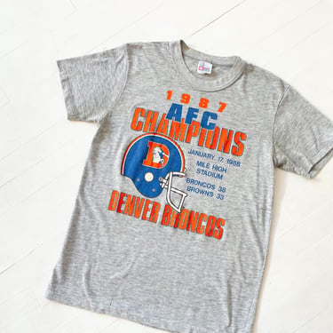 1987 “AFC Champions Denver Broncos” Tee 