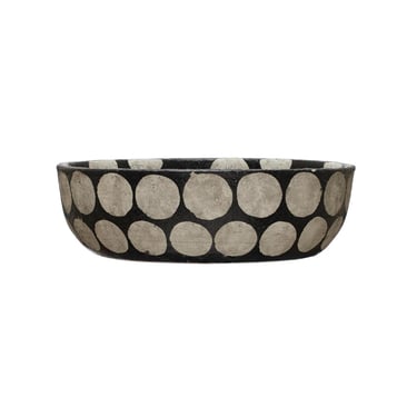 CCO Relief Dots Bowl - Black (Curbside & in-store pick up only)
