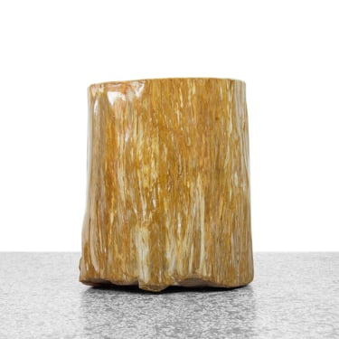 Petrified Wood Stool or Side Table 