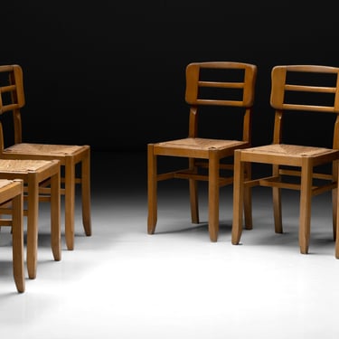 Set of (6) Dining Chairs by Pierre Cruege