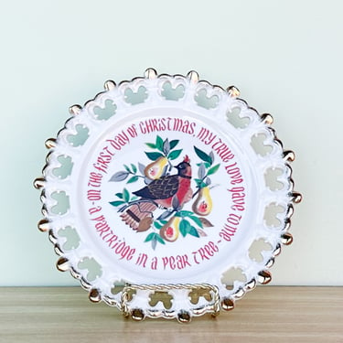 Partridge in a Pear Tree Plate