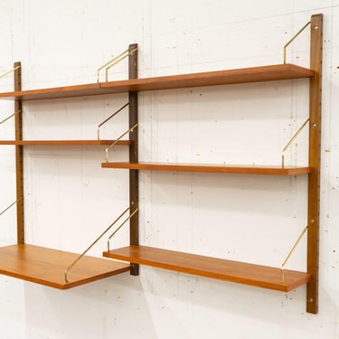 Teak Danish Wall System - (325-253) 