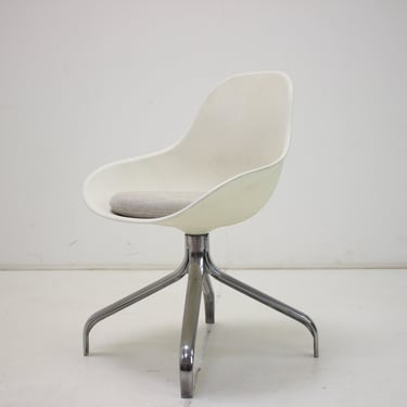 Swivel Chair by Chris Martin for Ikea, 2000s / Vintage Chair / White Colour / Mid-Century / 