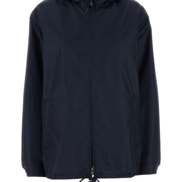 Prada Women Dark Blue Re-Nylon Jacket