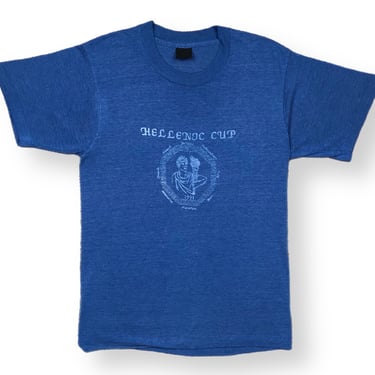 Vintage 1991 Hellenic Cup Marathon Double Sided Budweiser Sponsored Graphic T-Shirt Size Medium 
